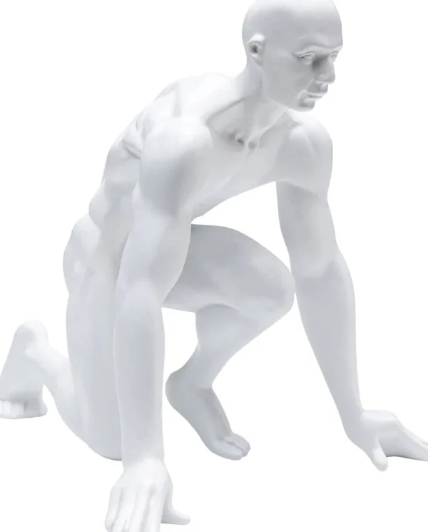 KARE Design Decofiguur Runner White 25cm