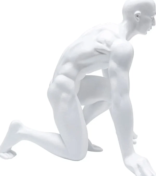 KARE Design Decofiguur Runner White 25cm