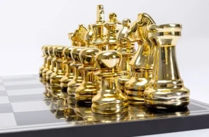 KARE Design Decofiguur Schaken 60x60cm