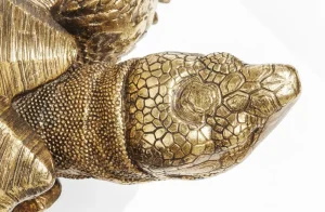 KARE Design Decofiguur Schildpad Goud Groot