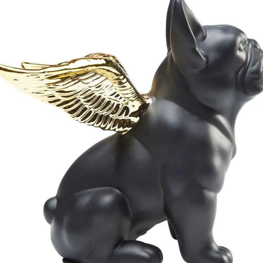 decofiguur_sitting_angel_dog_goudzwart_1.webp KARE Design Decofiguur Sitting Angel Dog Goud-Zwart