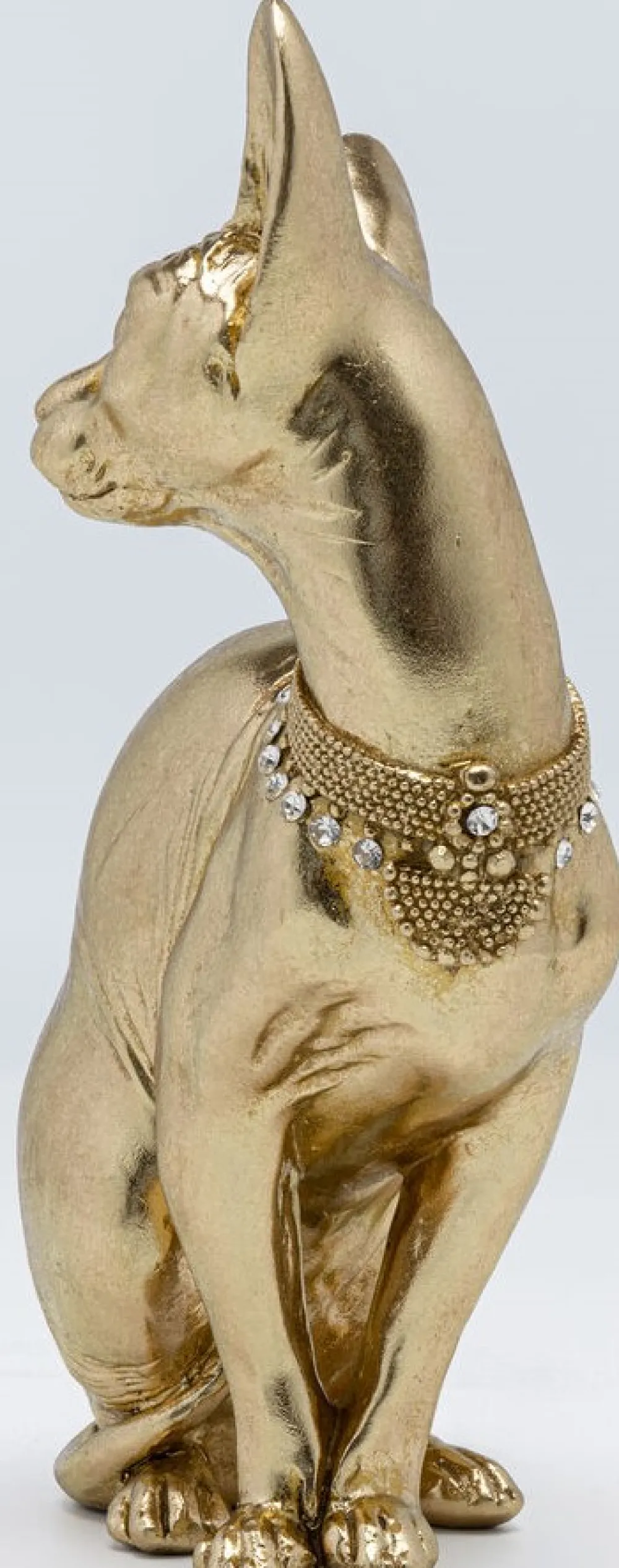 decofiguur_sitting_cat_audrey_gold_cm_2.webp KARE Design Decofiguur Sitting Cat Audrey Gold 27cm