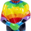 KARE Design Decofiguur Sitting Dog Regenboog 80cm