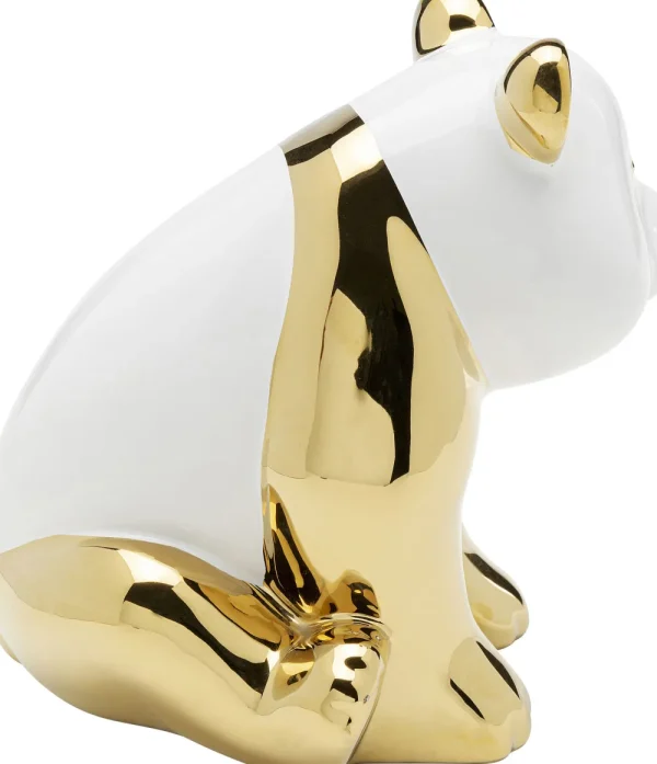 KARE Design Decofiguur Sitting Panda Gold 18cm