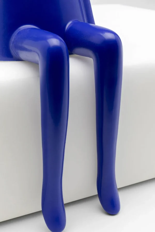 KARE Design Decofiguur Sitting Rabbit Blue 35cm