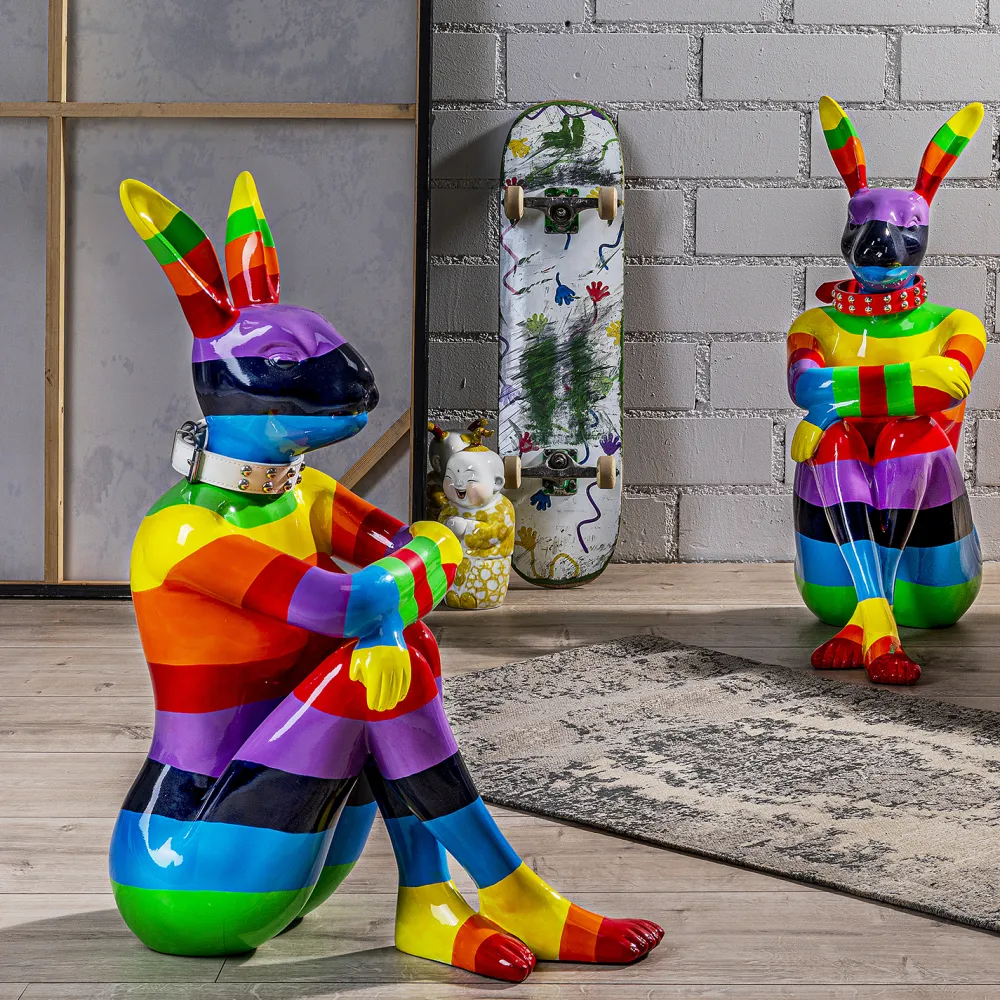 decofiguur_sitting_rabbit_regenboog_cm_0.webp KARE Design Decofiguur Sitting Rabbit Regenboog 80cm