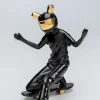 KARE Design Decofiguur Skating Astronaut Black 21cm