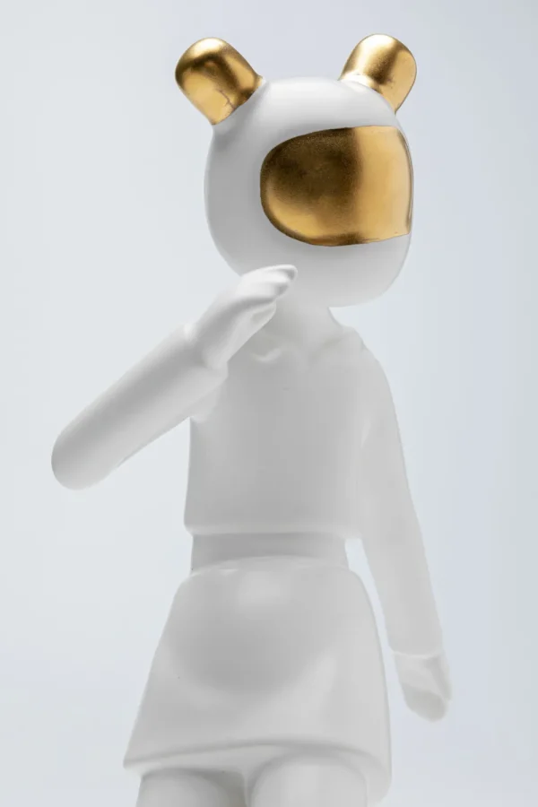 KARE Design Decofiguur Skating Astronaut White 33cm