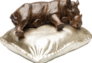 KARE Design Decofiguur Sleeping Rhino 37cm