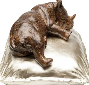 KARE Design Decofiguur Sleeping Rhino 37cm