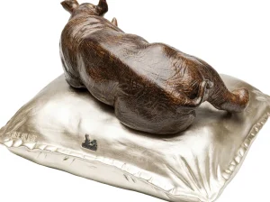 KARE Design Decofiguur Sleeping Rhino 37cm