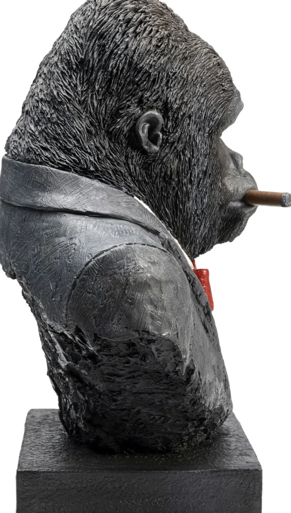 KARE Design Decofiguur Smoking Gorilla