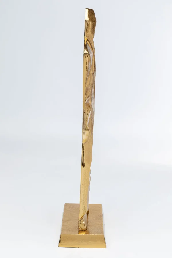 KARE Design Decofiguur Standing Man Gold 62cm