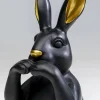 KARE Design Decofiguur Sweet Rabbit Black 31cm