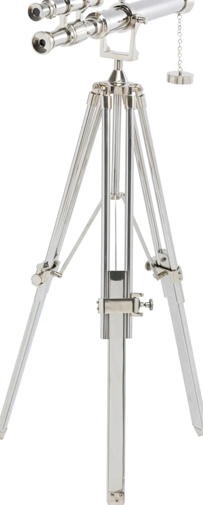 KARE Design Decofiguur Telescope Silver 125cm
