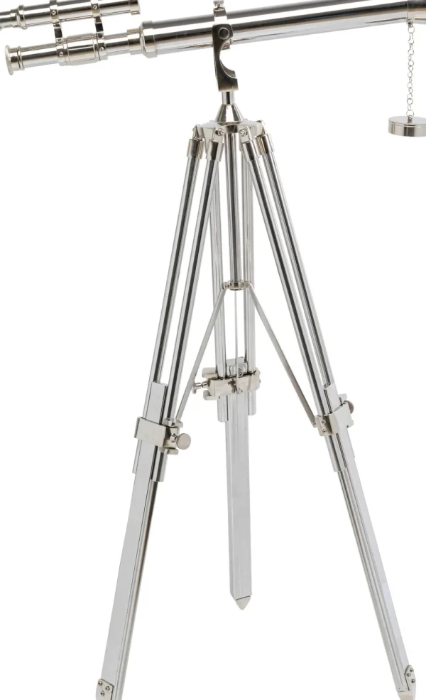 KARE Design Decofiguur Telescope Silver 125cm