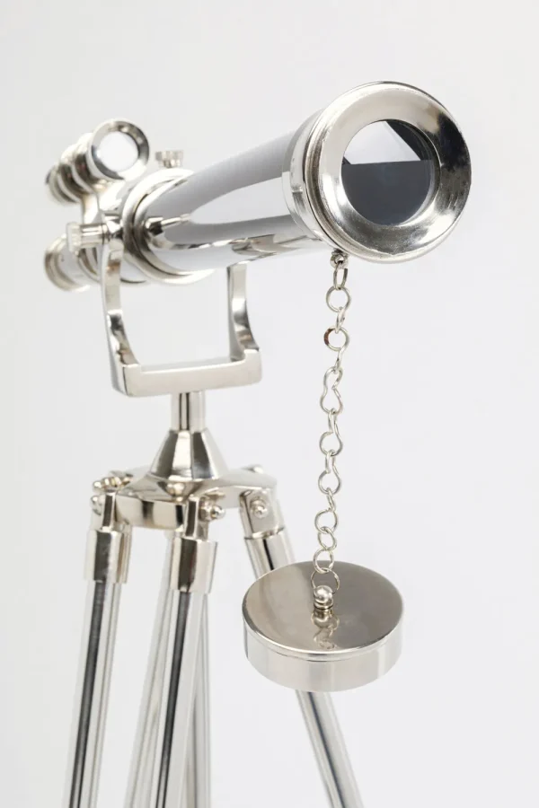 KARE Design Decofiguur Telescope Silver 125cm
