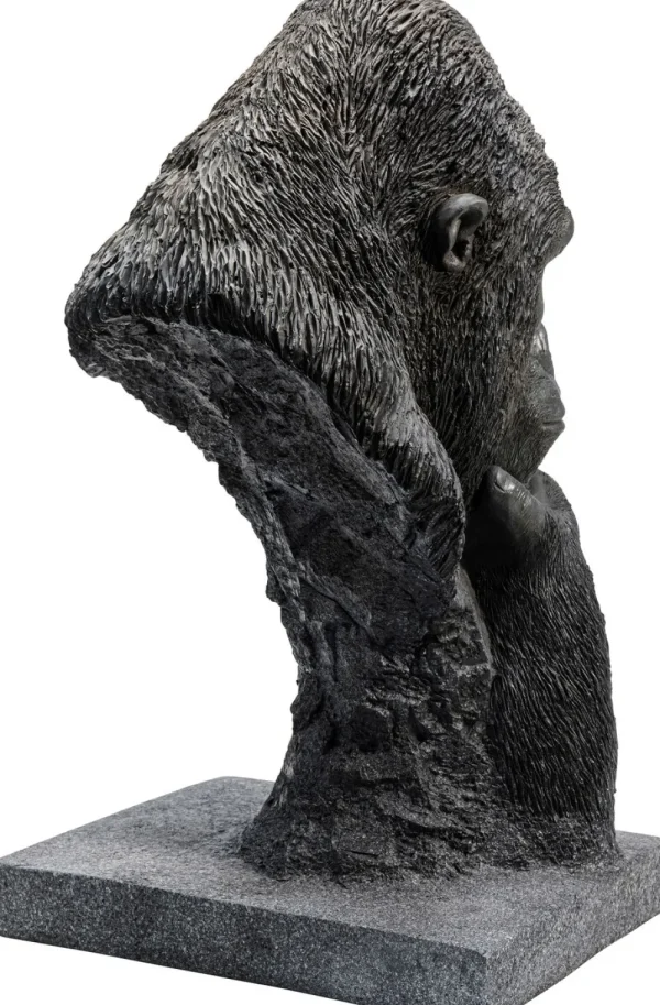 KARE Design Decofiguur Thinking Gorilla Head