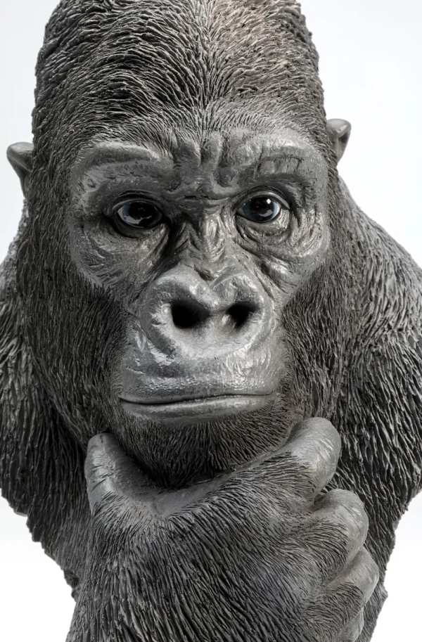 KARE Design Decofiguur Thinking Gorilla Head