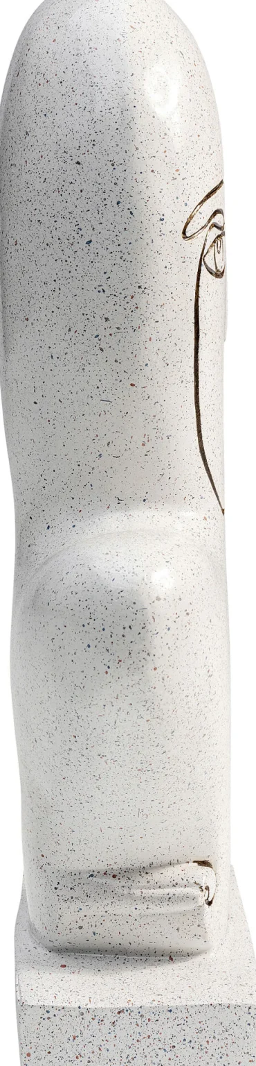 KARE Design Decofiguur Thought White 27cm