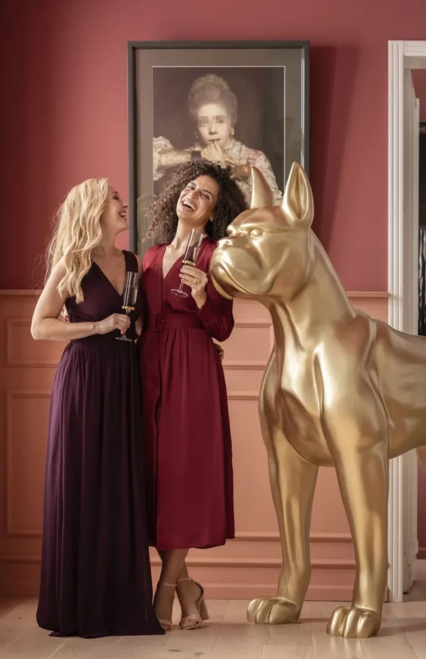 KARE Design Decofiguur Toto XL Goud