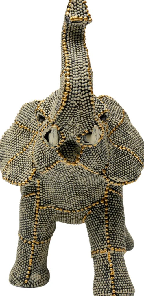 KARE Design Decofiguur Walking Elephants Pearls 24cm