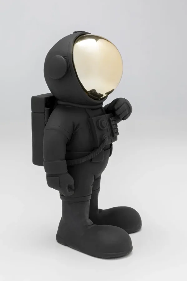 KARE Design Decofiguur Welcome Astronaut Black 27cm