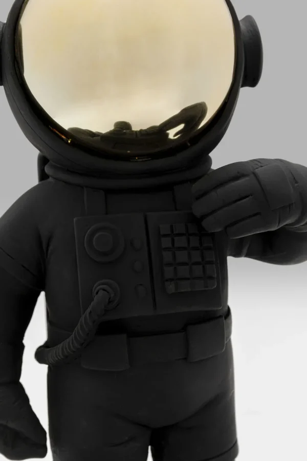 KARE Design Decofiguur Welcome Astronaut Black 27cm