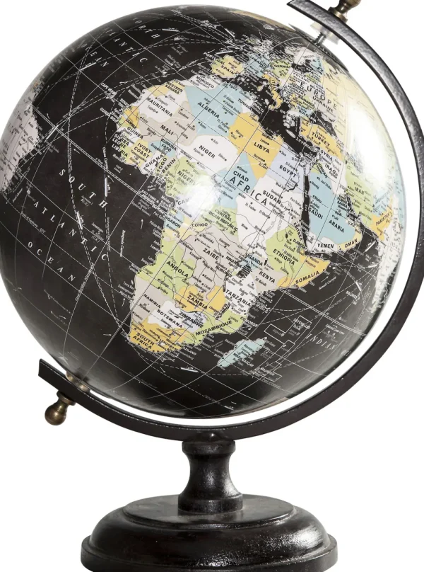 KARE Design Decofiguur Wereldbol Vintage Willekeurige Kleur