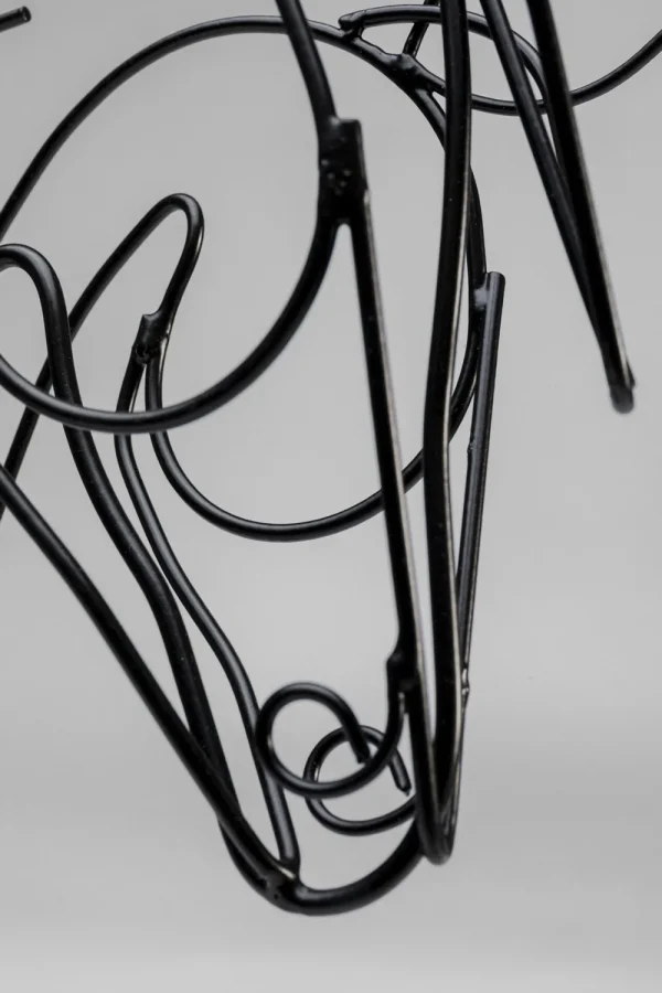 KARE Design Decofiguur Wire Horse 51cm