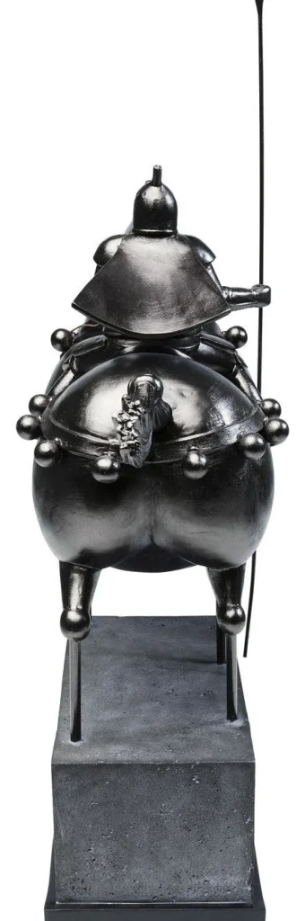 KARE Design Decofiguur Zwarte Ridder
