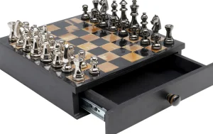 KARE Design Deko Object Chess Antique 36x33cm