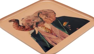 KARE Design Dienblad Elephant 27x27cm