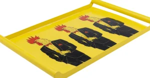 KARE Design Dienblad Rooster 49x30cm