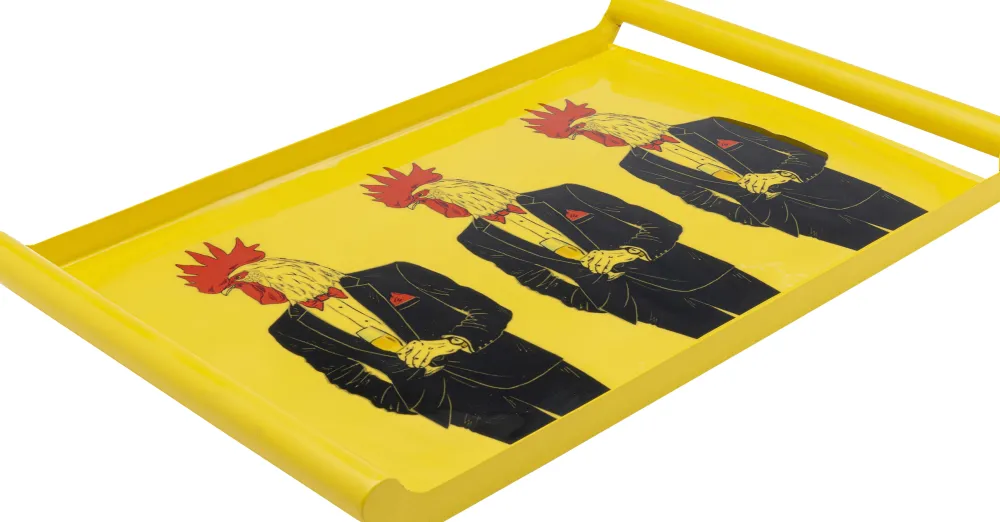 dienblad_rooster_xcm_2.webp KARE Design Dienblad Rooster 49x30cm