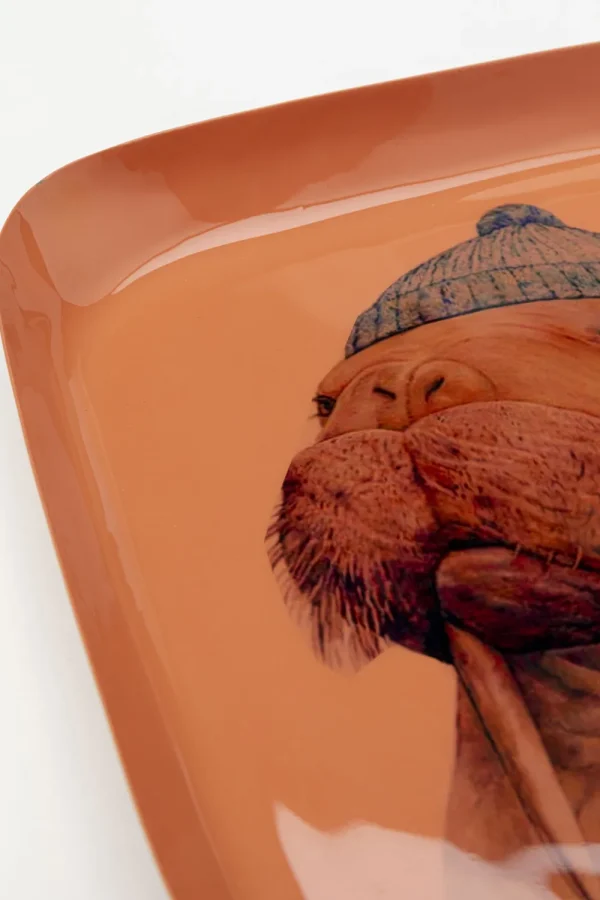 KARE Design Dienblad Walrus 21x21cm