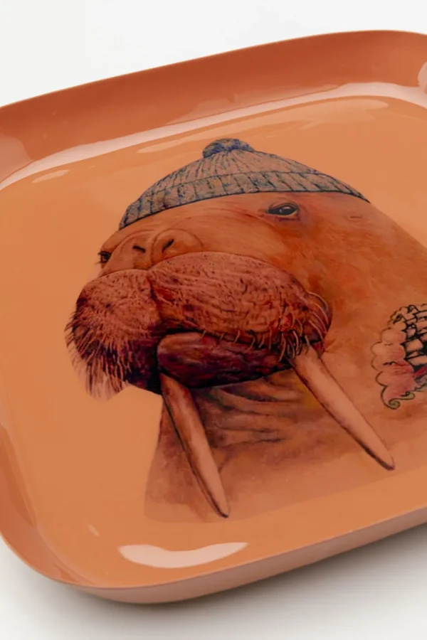KARE Design Dienblad Walrus 21x21cm