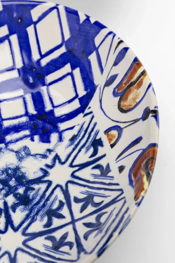 KARE Design Diep Bord Fresco Ø21cm