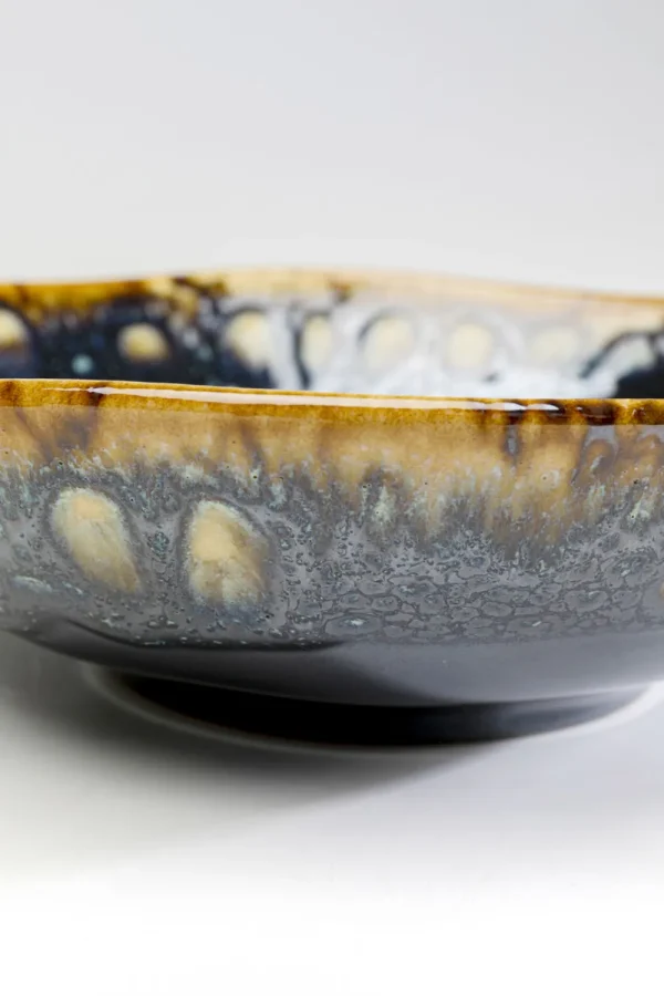 KARE Design Diep Bord Lio Dark Blue 20cm