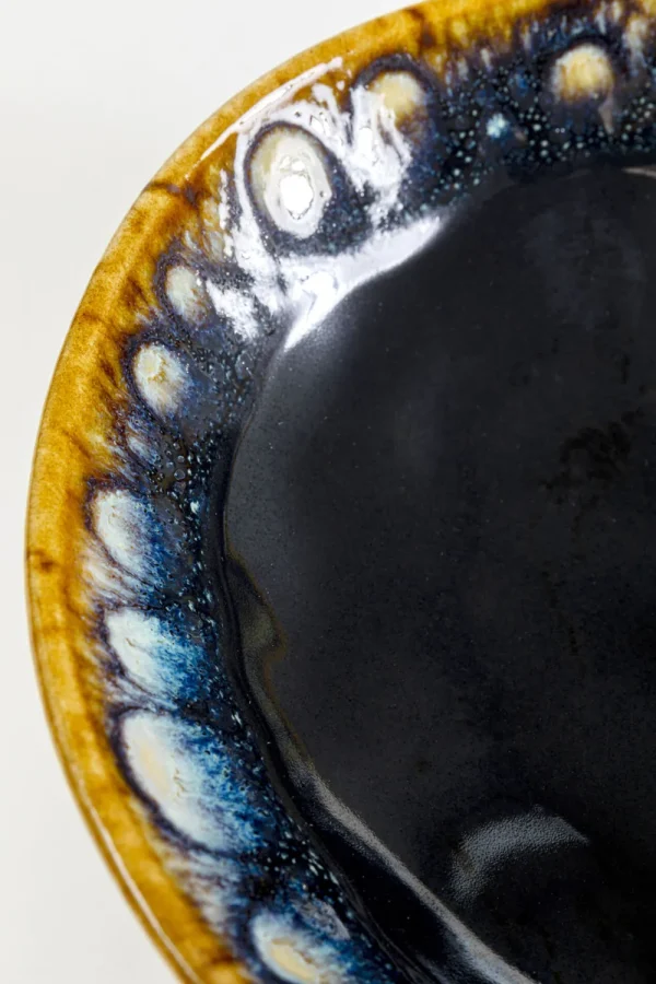 KARE Design Diep Bord Lio Dark Blue 20cm