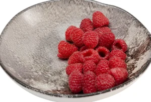 KARE Design Diep Bord Savannah Brown/Grey Matt Ø20cm