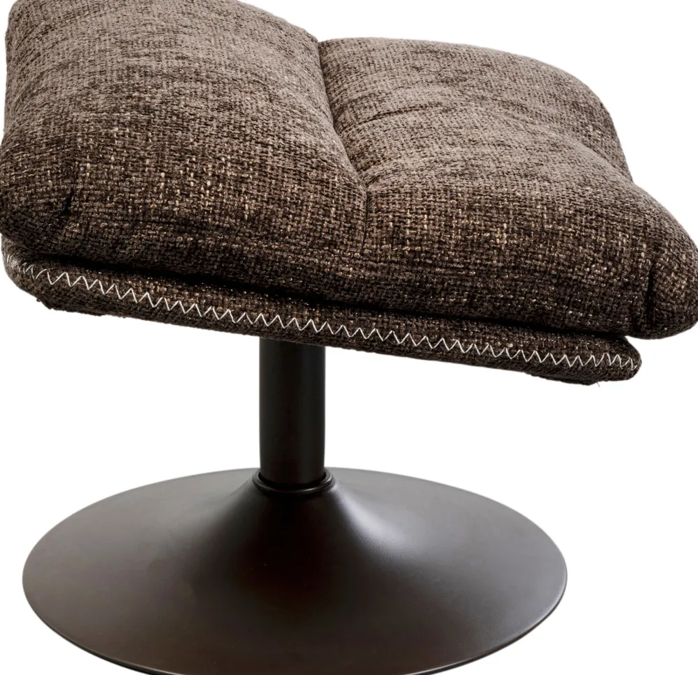 draaibare_fauteuil__hocker_montreal_3.webp KARE Design Draaibare Fauteuil + Hocker Montreal