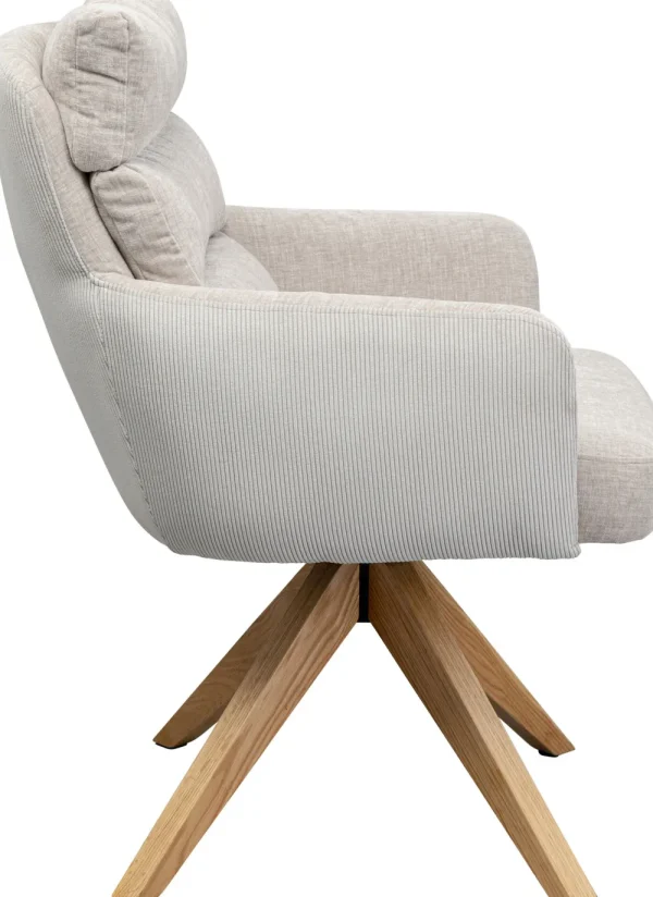 KARE Design Draaibare Fauteuil Bosse Nature