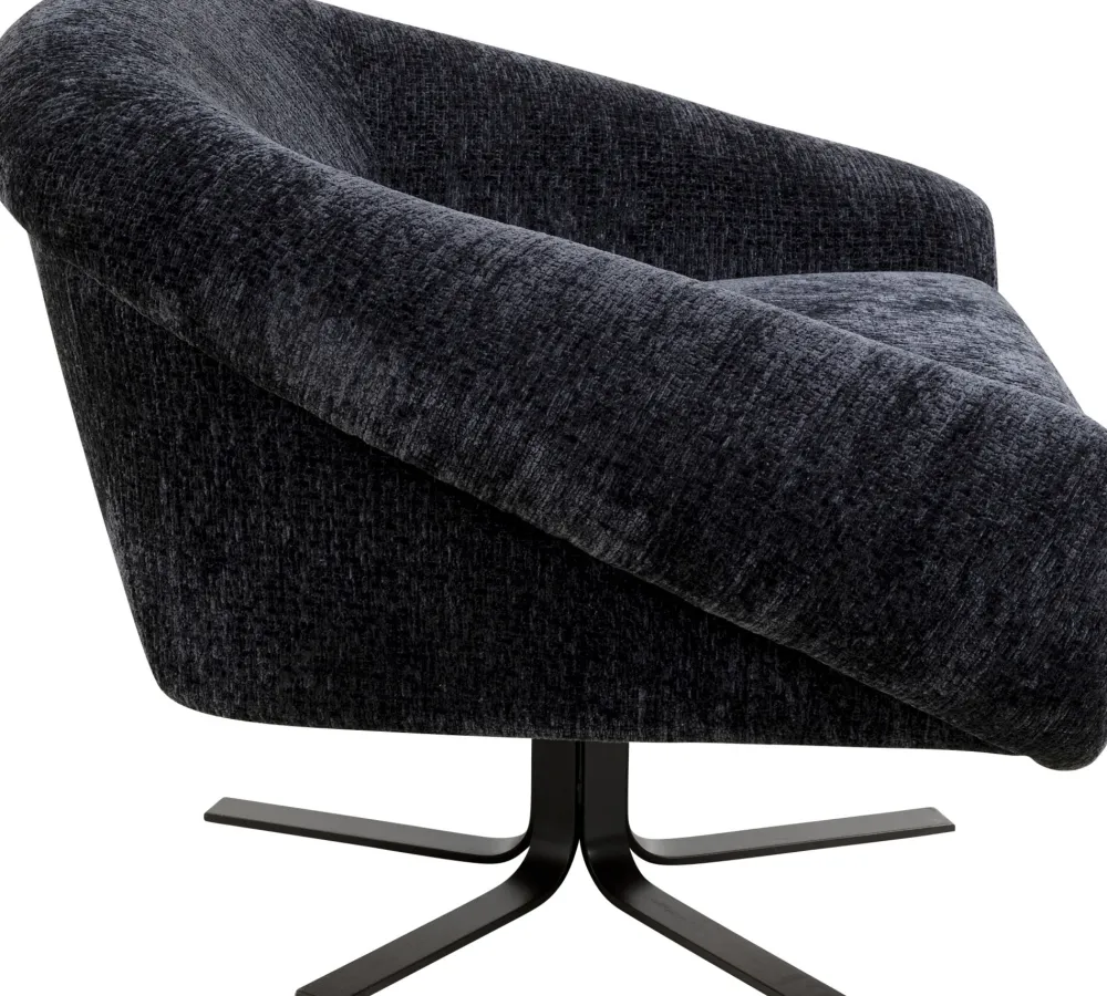 draaibare_fauteuil_ciao_midnight_2.webp KARE Design Draaibare Fauteuil Ciao Midnight