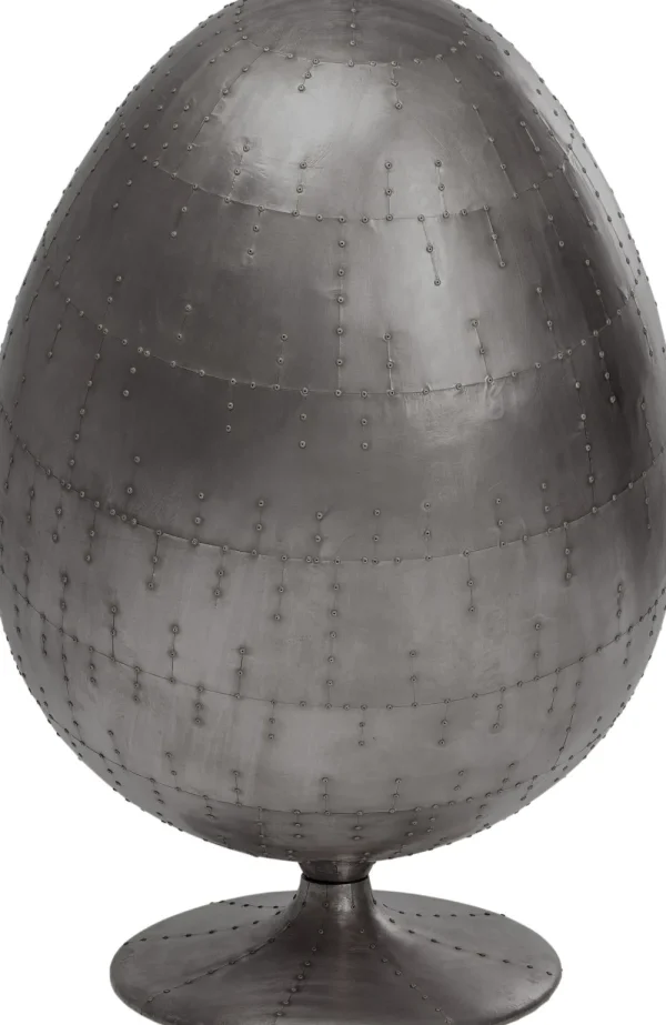 KARE Design Draaibare Fauteuil Eye Ball Graphit