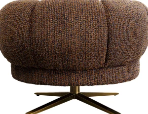 KARE Design Draaibare Fauteuil Janno Brown