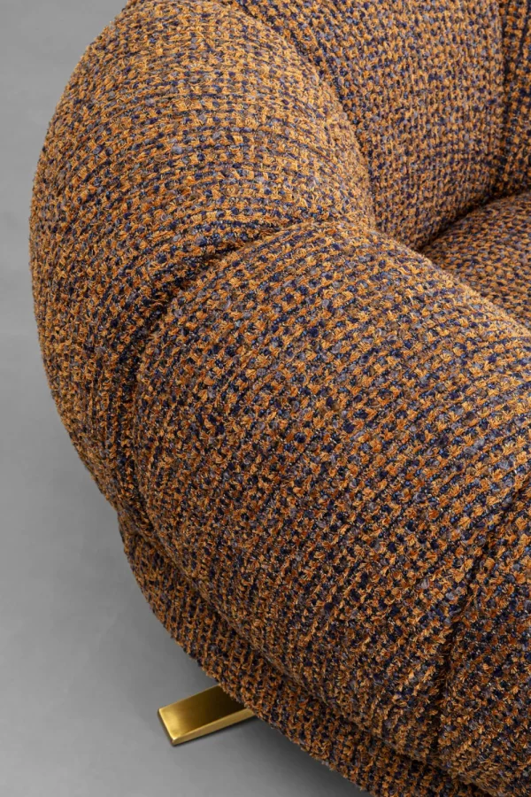 KARE Design Draaibare Fauteuil Janno Brown