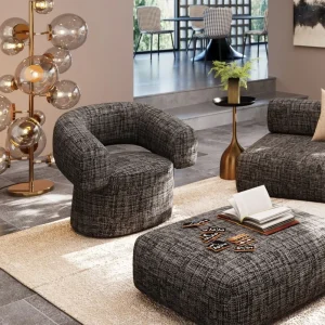 KARE Design Draaibare Fauteuil Maye Bow