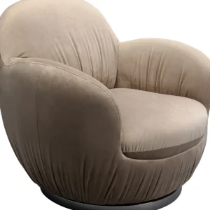 KARE Design Draaibare Fauteuil Nube Grey