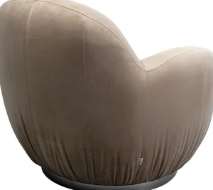 KARE Design Draaibare Fauteuil Nube Grey